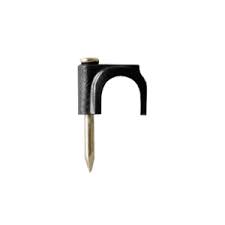 Grampa 6mm Redonda Negra 100-unidades 1