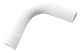Codo para Tubo PVC Blanco Curva 25mm1