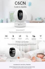 Cámara IP FULL HD 1080P WIFI + Ethernet 4 mm Modelo C6CN2