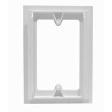 Portamodulo Universal Bajo Blanco inc-2-Tornillos2