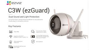 Cámara Bullet IP Husky Air C3W (2.8mm) 2MP 1080P EZVIZ CS-CV310 (A0-1B2WFR)3