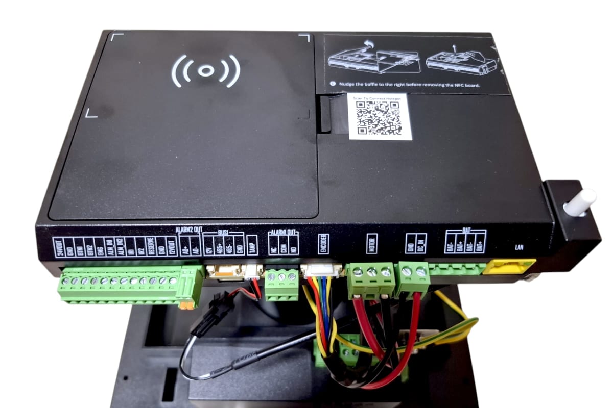KIT Motor corredera, para 600kl SPEED 36M/M WIFI/LAN Domiciliaria HIKVISION + Cremalleras + Baterías4