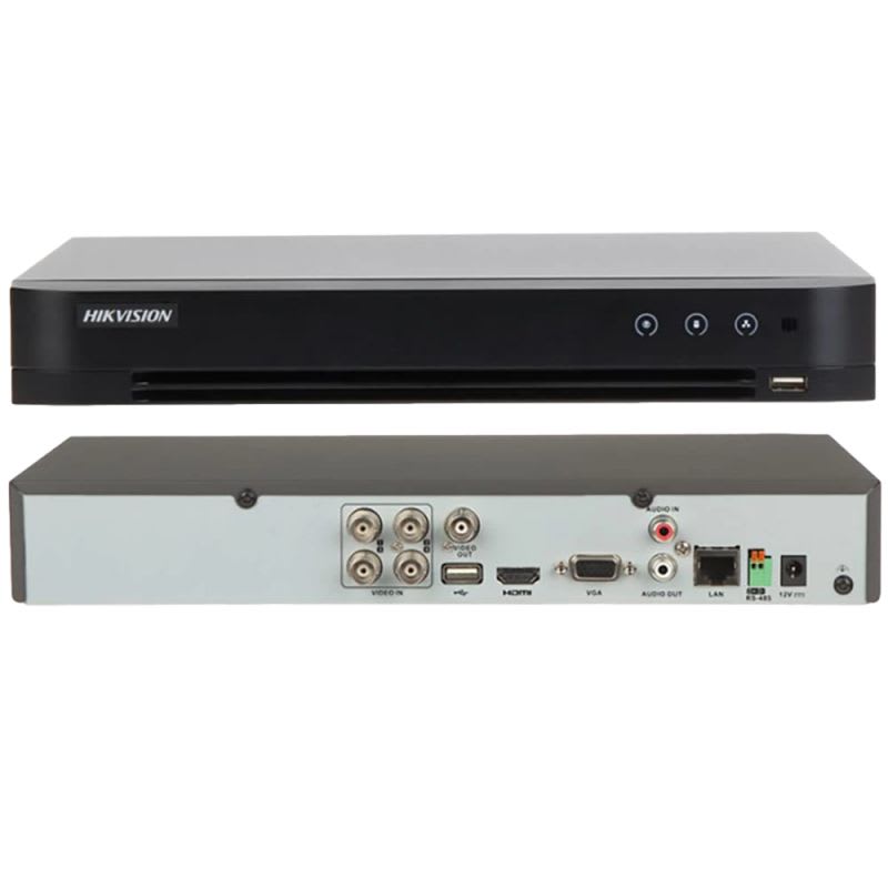 DVR 4Ch 5MP AcuSense iDS-7204HUHI-M1/X Hikvision2
