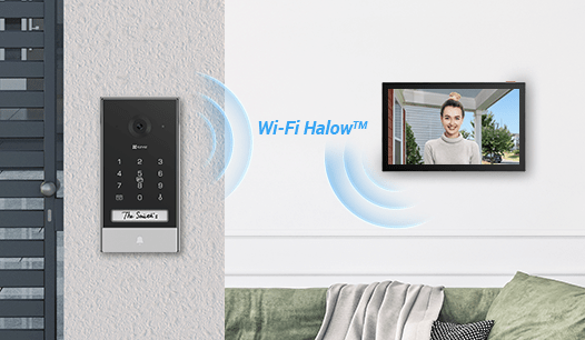 Video Portero Inteligente WiFi HEP7 2K Puerta/Porton 2 Hilos Monitor 7