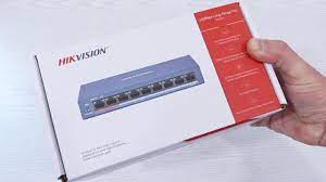 Switch 8 PoE + 1PE DS-3E0109P-E(C) Hikvision3