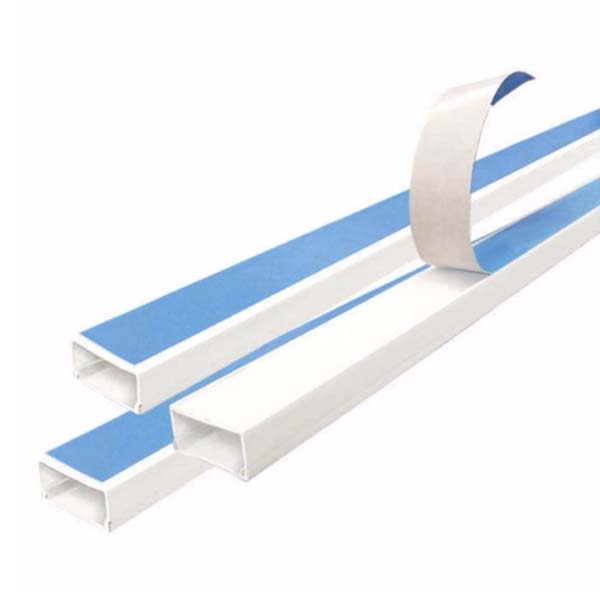 Canaleta de PVC, tira de 2 metros con Autoadhesivo2