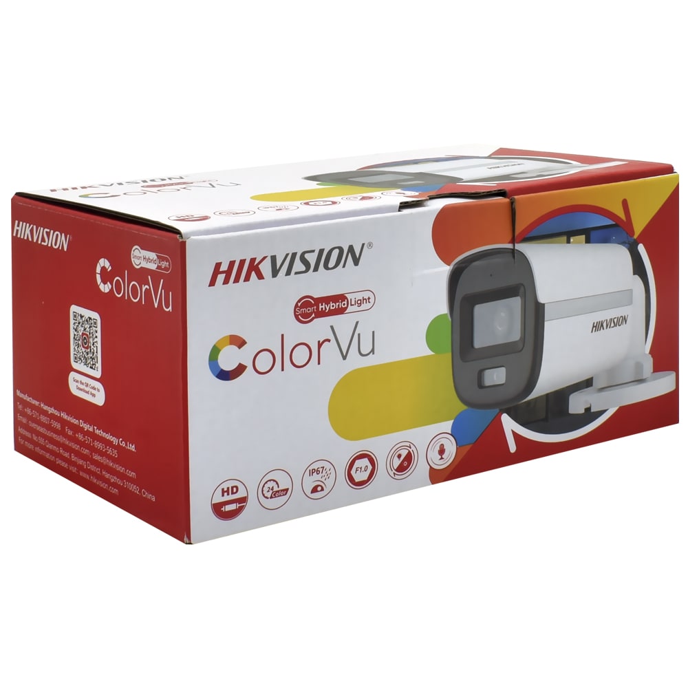 Cámara TVI Bullet 3K ColorVu DualLight 2.8mm IP67 IR 20mt 0