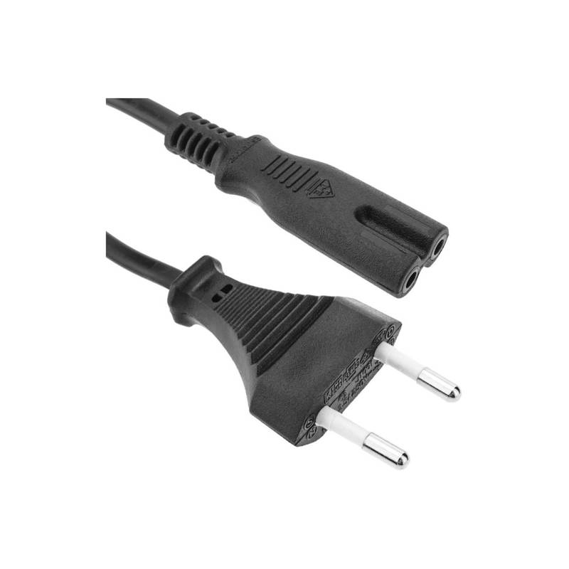 Cable Poder 1,5mt s/Tierra Normal-10A Tipo-8-C7-Hembra2
