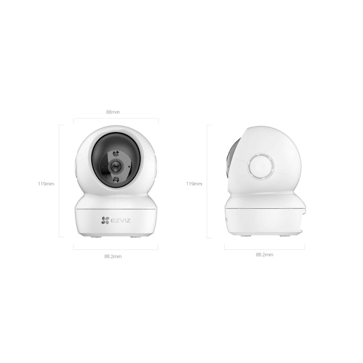 Camara WiFi 2MP H6C IR10M Auto-Tracking CS-H6C-R101-1G2WF Ezviz2