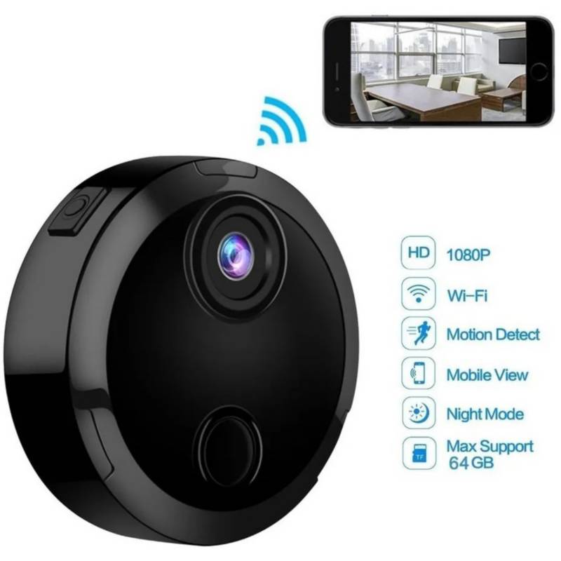 Minicámara de vigilancia IP HDQ15, Wifi, HD 1080P, visión nocturna remota, monitoreo bebe 1