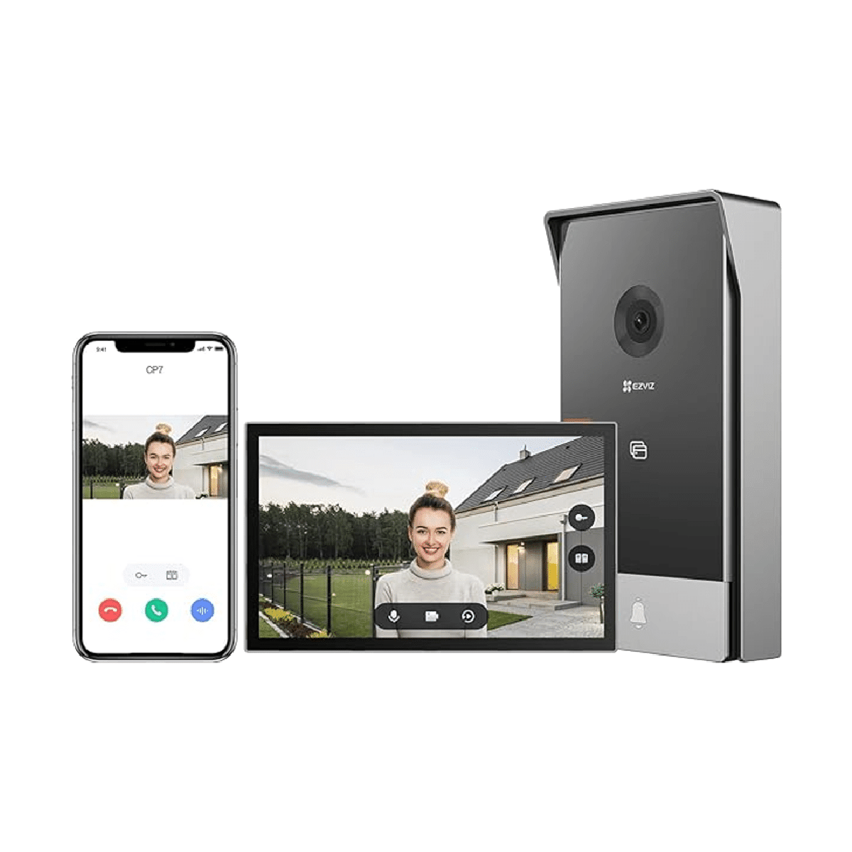 KIT VIDEO PORTERO 3MP HP7 2HILOS WIFI CS-HP7-R101-1W2TFC EZVIZ4
