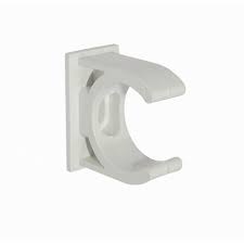Abrazadera PVC para Tubo Blanco 16mm3