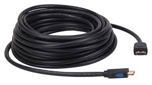 Cable HDMI-M Negro v1.4 3D 1500cm, sin/Bisagra 15mt 1