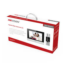 Kit IP Video Portero Hibrido Intercomunicado WiFi DS-KIS302-P Hikvision3