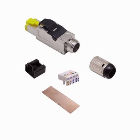 Conector Macho RJ45 Cat6A AUTOPONCHABLE Blindado2