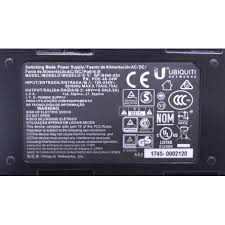 Inyector POE 48V 24W 2-RJ45  220V C/Cable Poder Ubiquiti5