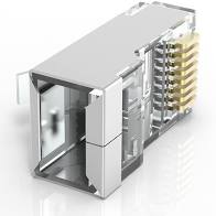 Conector RJ45 Cat6 Metal Blindado 01 unidad3