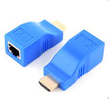 Extensor puertos de red RJ45, 2MP HD, HDMI, 30M, compatible RJ45 sobre CAT5e/6 UTP, Cable LAN2