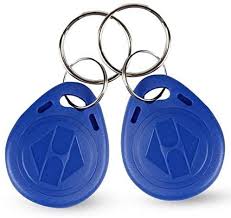 Llavero RFID Identificación de Lectura 125khz EM4100 TK4100 Token MULTICOLOR5