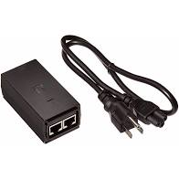 Inyector POE 48V 24W 2-RJ45  220V C/Cable Poder Ubiquiti4