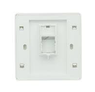Tapa de muro para caja de conexion RJ-45 de Red internet2