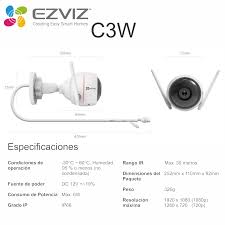 Cámara Bullet IP Husky Air C3W (2.8mm) 2MP 1080P EZVIZ CS-CV310 (A0-1B2WFR)9