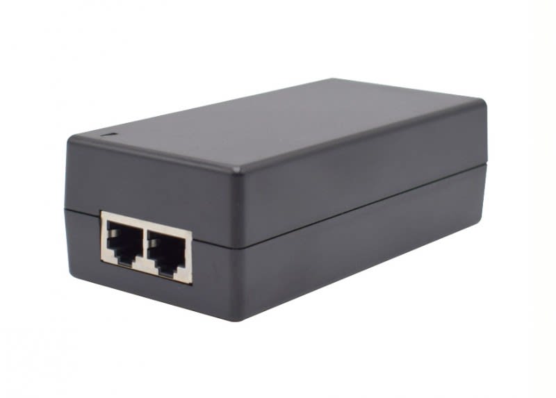 Injector PoE Con 2xGE Puertos RJ45 High-PoE WI-POE55-48V-60w3
