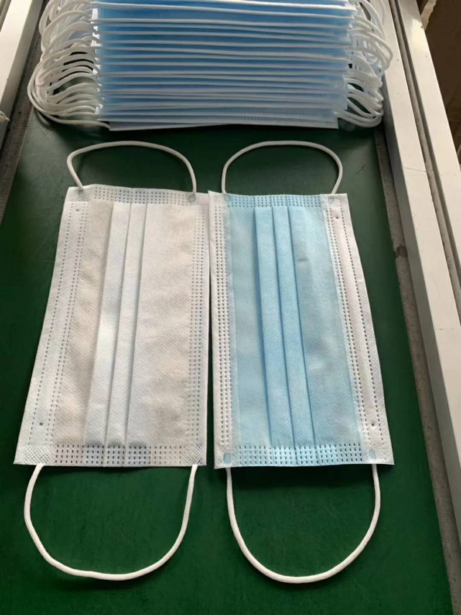 Mascarillas de 3 Pliegues Certificación CE de la FDA desechable caja 50u.1