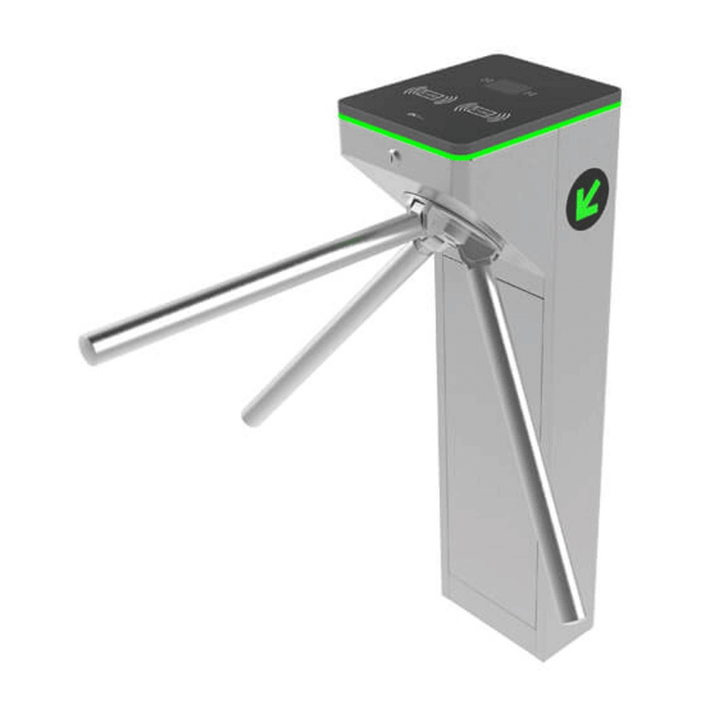 Torniquete Bidireccional ZKTeco Acero Inoxidable y Acrílico, Brazo Colapsable 0