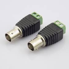 Conector Jack BNC DC hembra PLUG, conector de vídeo.2