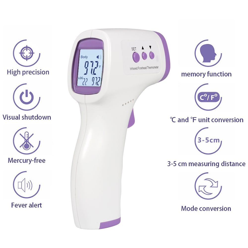Termometro digital Infrarrojo digitalprofesional SIN CONTACTO1