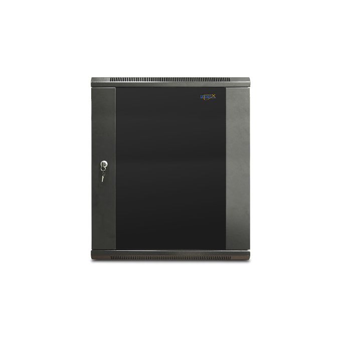 Gabinete /Rack mural armable 18U, c/llave, distancia entre rieles 19” (18Ux600) 0