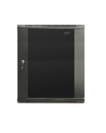 Gabinete/Rack Mural armable 15U, puerta de vidrio 77x 60x60cm Exterior 0