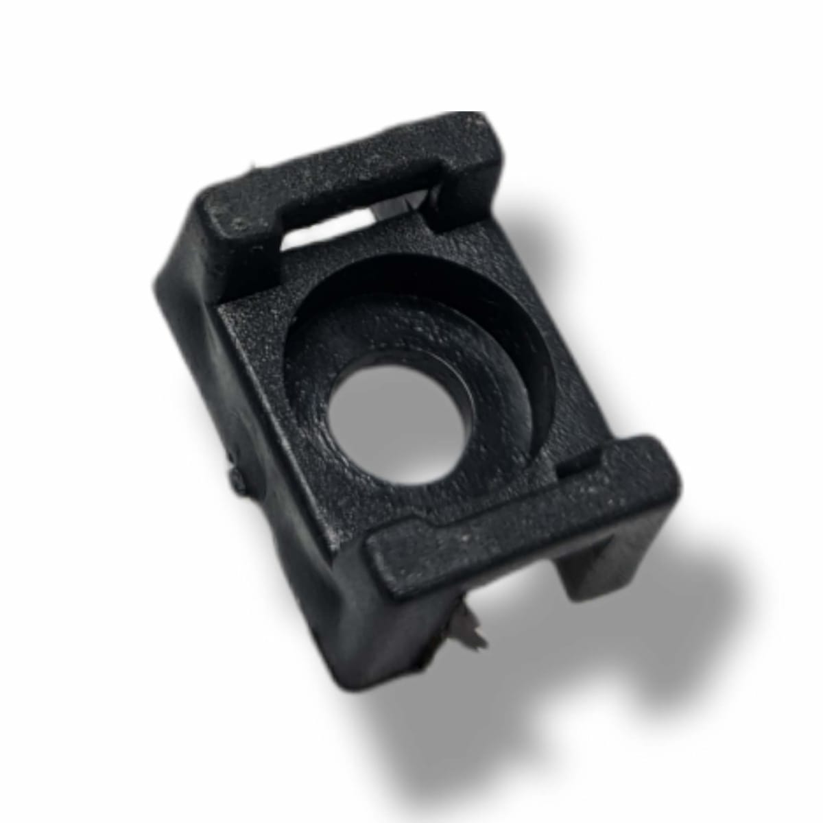 Soporte amarras, Base empalme NEGRA PVC grande 225x117mm 0
