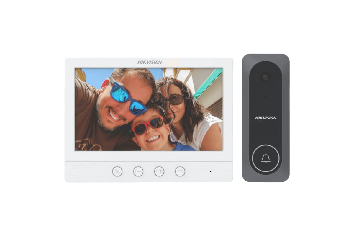 Kit Video Portero HD 4 Hilos DS-KIS212 Hikvision 0