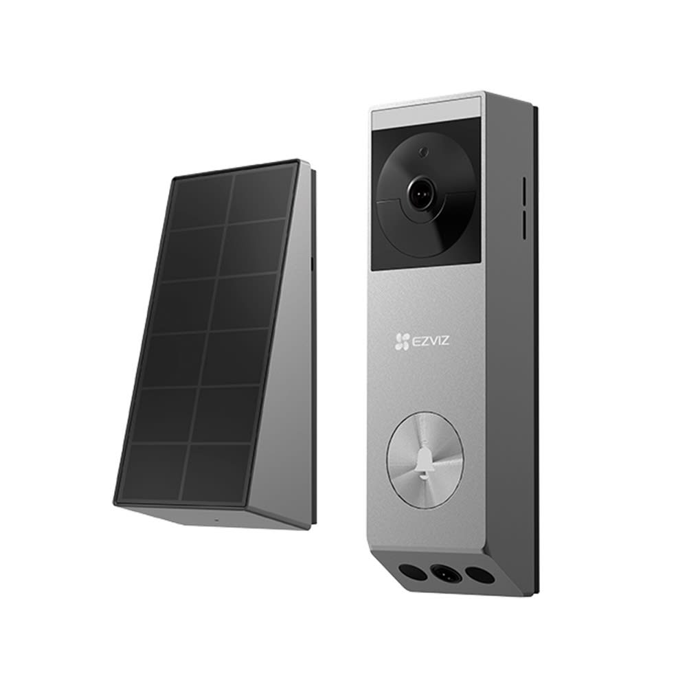 Placa Video Portero EP3x Pro Doble lente 2K+1080P con panel solar 32G Ez 0