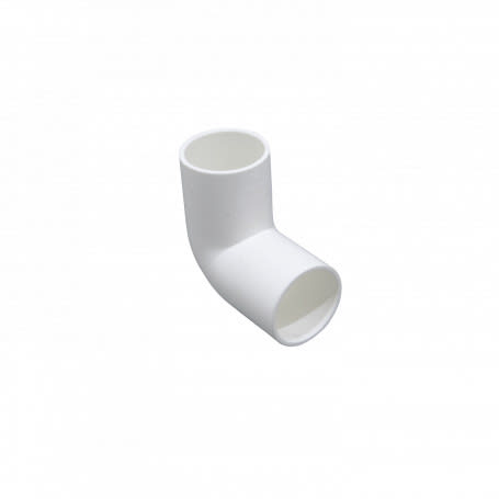 Codo para Tubo PVC Blanco Curva 32mm1
