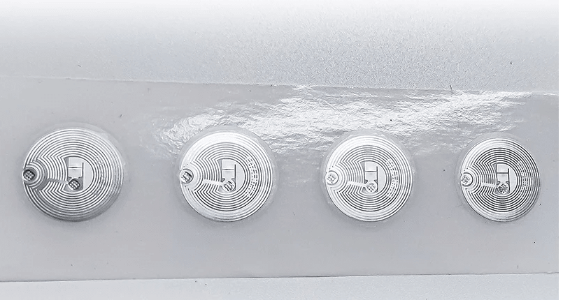 Autoadhesivo RFID redondo 13.56 Mhz 1K, regrabable3