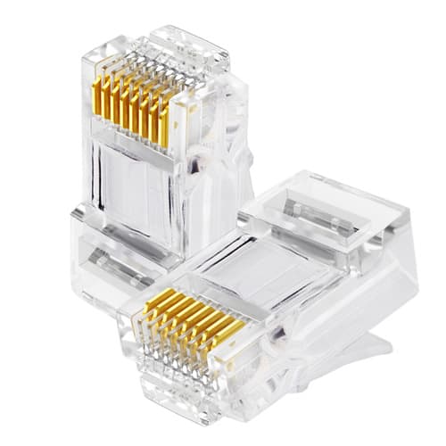 Conector Cristal RJ45 CAT5e 2