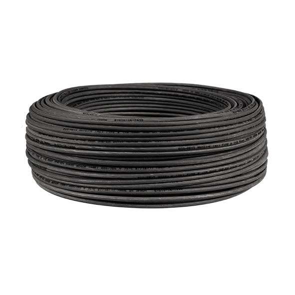 Cable Eléctrico Cordón HO5VVF 2x1.5 mm negro Rollo 100 mt. 1