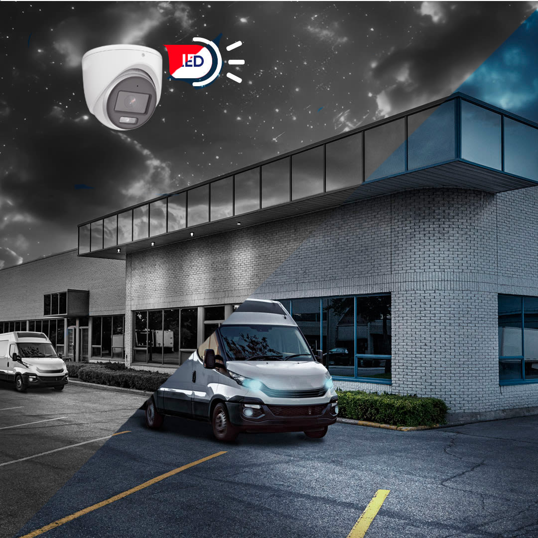 Turret IP 2MP ColorVu Smart Dual Light 30m DS-2CD1327G2H-LIU 2.8mm Hikvision2