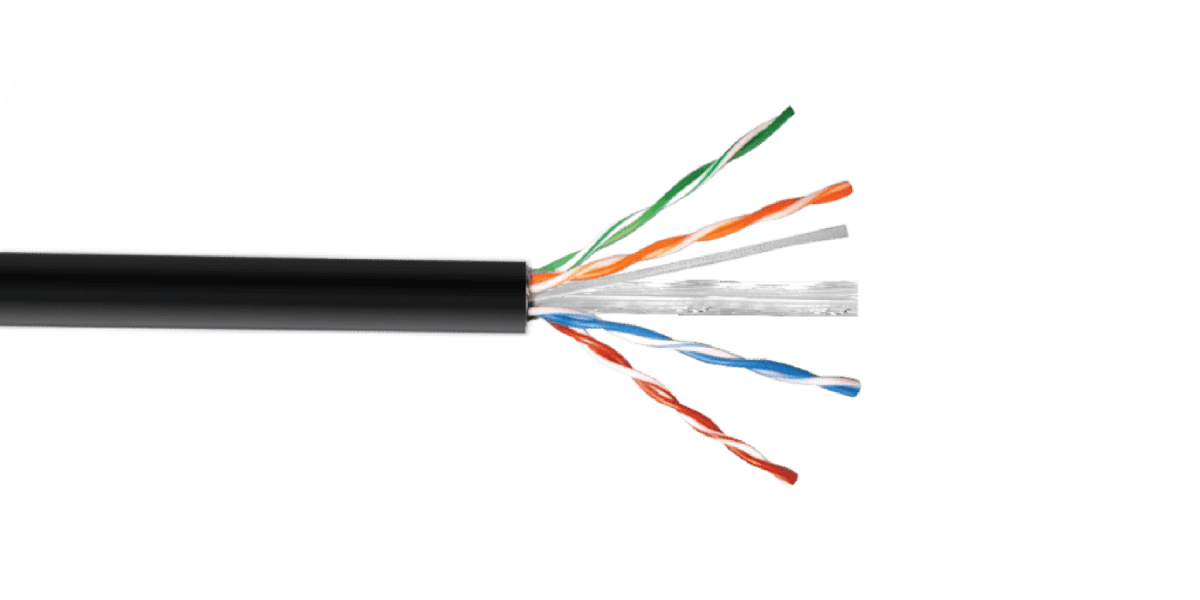 Cable UTP ca6 24AWG Negro 305 mts. Exterior2