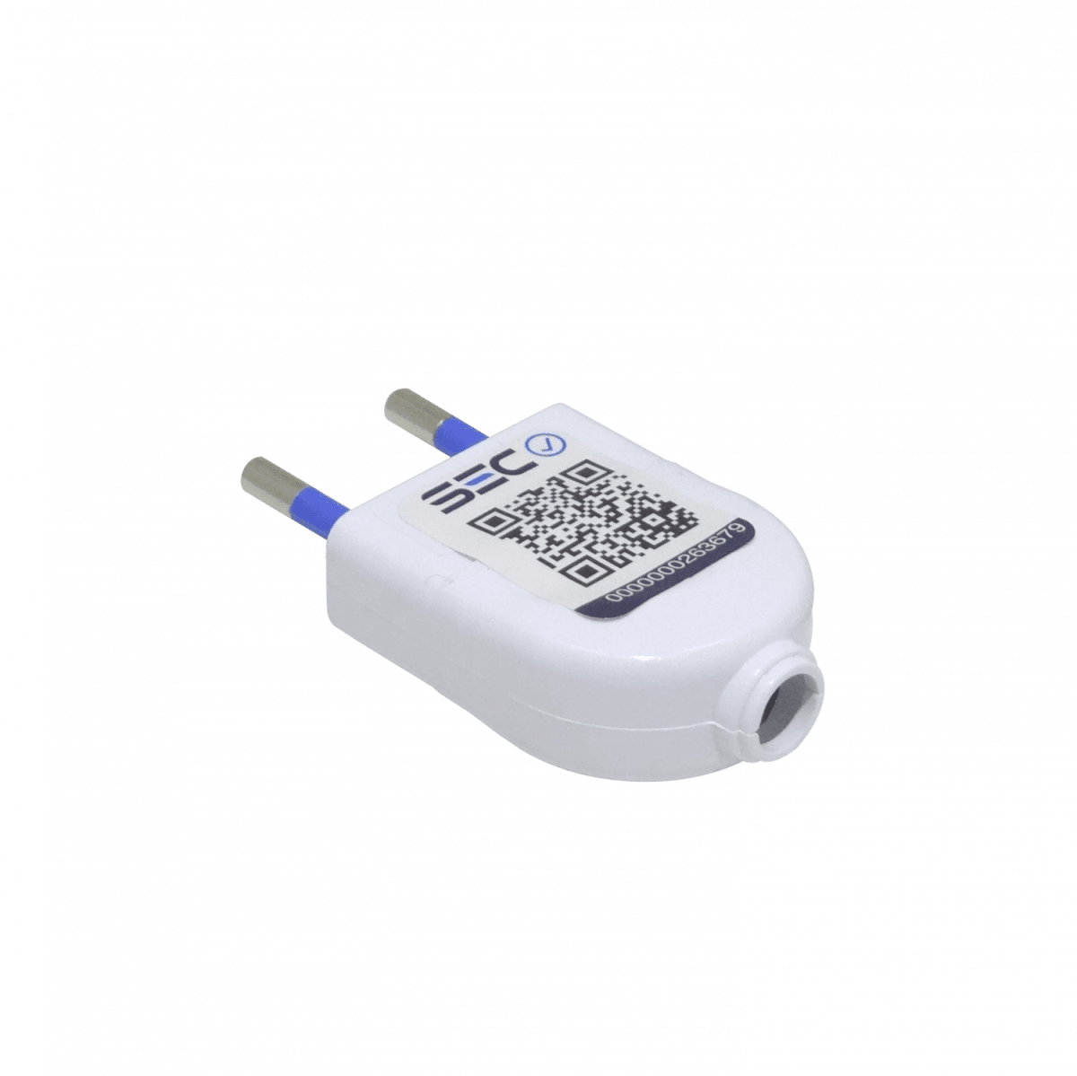 Enchufe Macho Volante Blanco 2P 10A sin-Tierra SL1001 KC44540 0