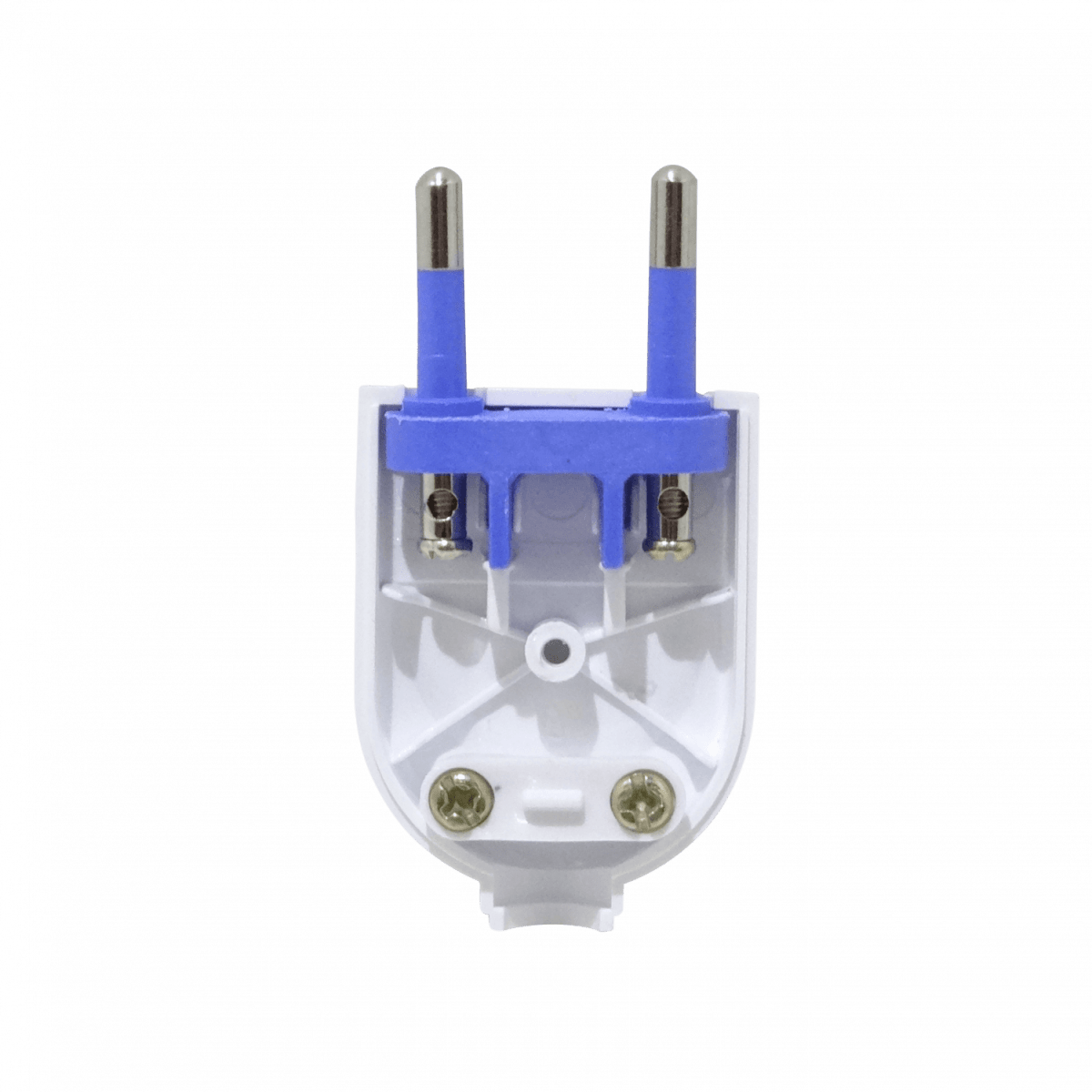 Enchufe Macho Volante Blanco 2P 10A sin-Tierra SL1001 KC445402