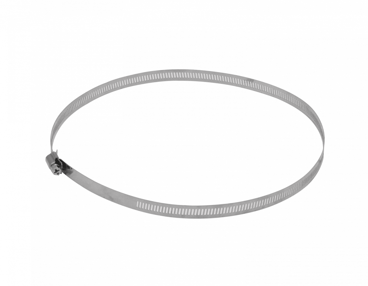 Abrazadera Metálica ajustable 235mm, Diametro-45-250mm Espesor-12mm 0