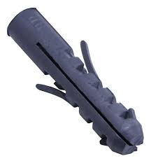 Tarugo 12mm Plástico Gris 12x60mm, 50 unidades1