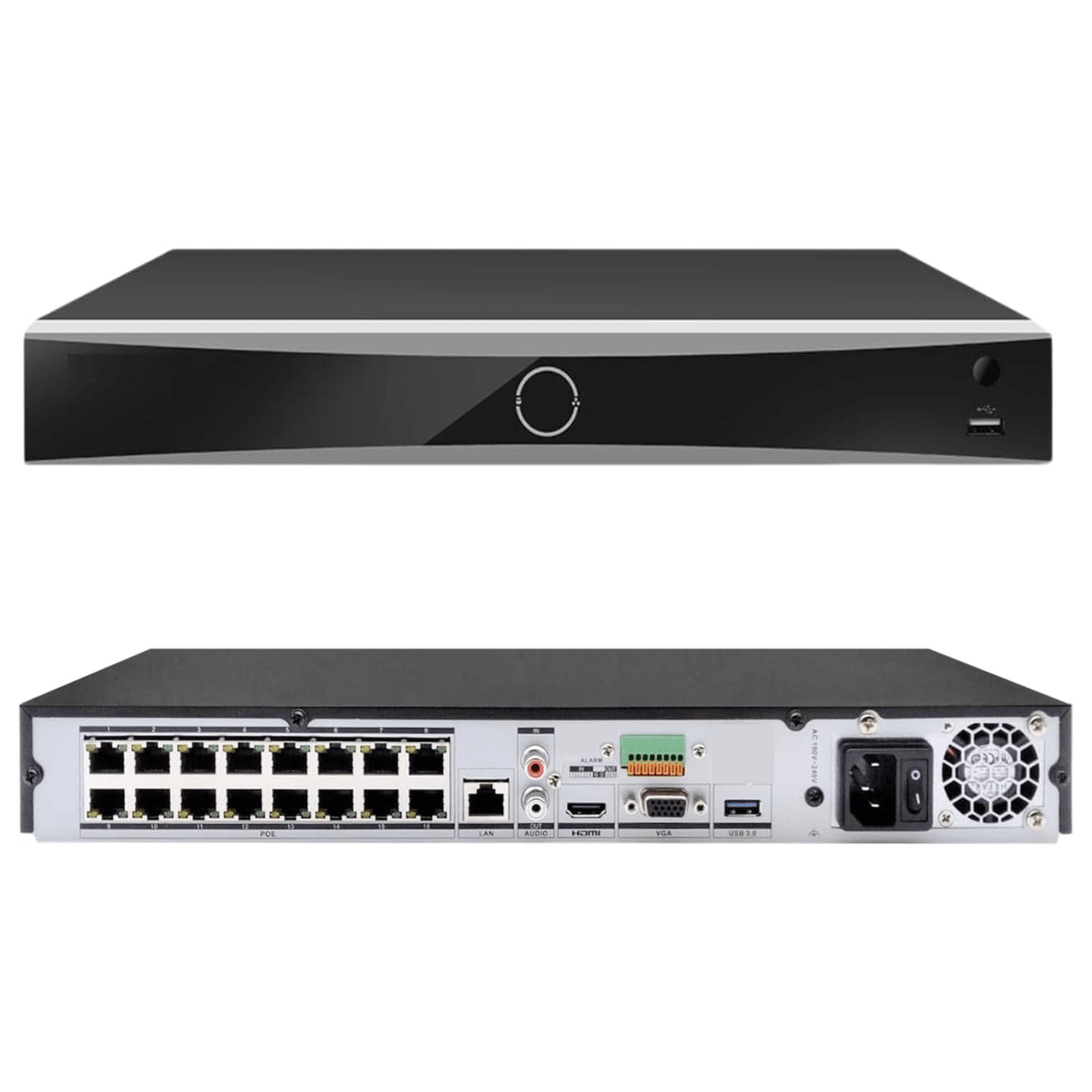 NVR 32 Canales 4K 16PoE 2SATA Hikvision2