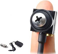 Cámara Botón espía de Vigilancia HD 3,7mm, 90 grados, 700TVL 0
