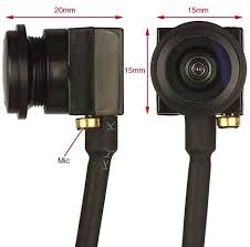 Cámara Botón espía de Vigilancia HD 3,7mm, 90 grados, 700TVL2