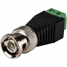 Conector Jack BNC Macho a regleta c/Tornillos 2